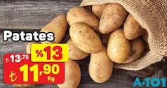 PATATES KG fiyat ve kampanya bilgisi